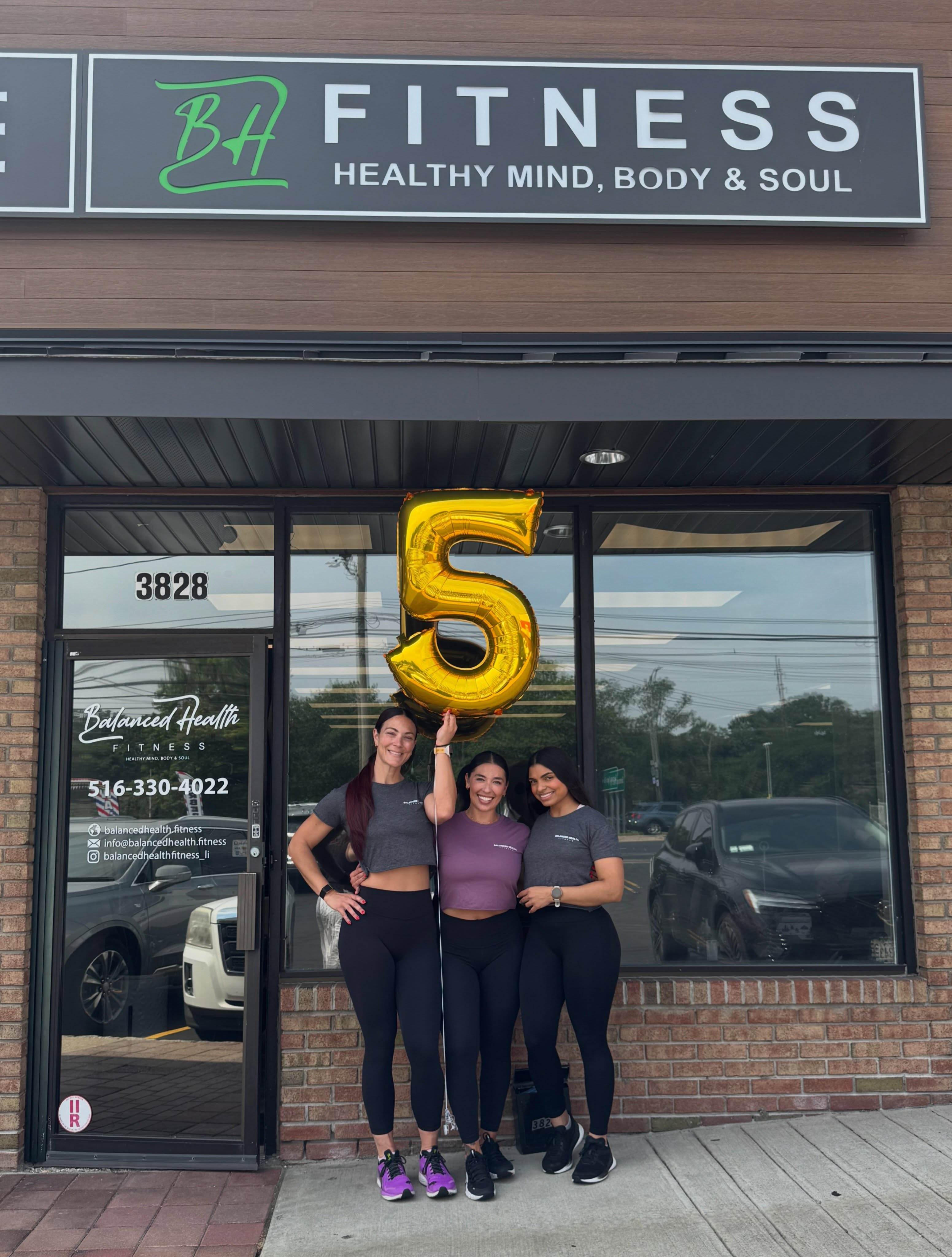 The Balanced Health Fitness storefront at 3828 Sunrise Highway, Seaford, NY.